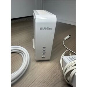 AirTies Air 4920 Smart Mesh Wi-Fi Extender Access Point White with Power Cord